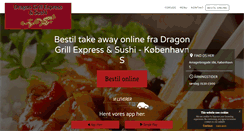 Desktop Screenshot of dragongrill.dk